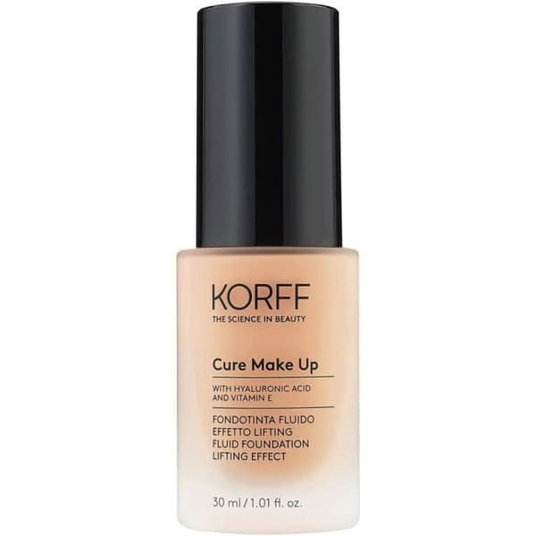 Korff Fondotäck Fluid Liftingeffekt med hyaluronsyra, Sidenliknande textur 02, 30 ml