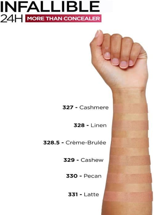 Infallible 24H 2 in 1 Foundation - L'OREAL PARIS - 331 Café au lait - Täckande matt finish