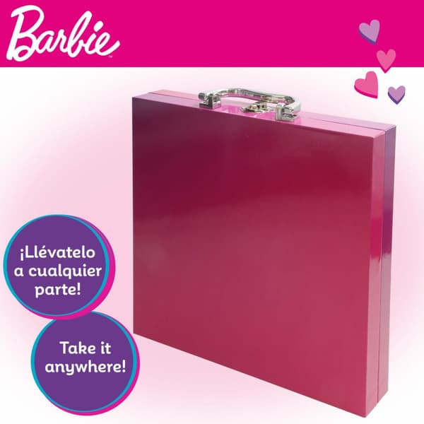 Sminkset för barn Barbie Multicolour 35 Delar