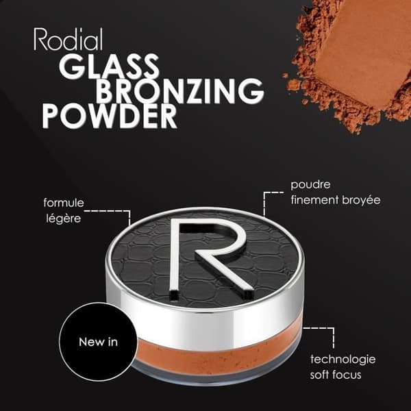 Rodial Glass Bronzande Puder 12g - Ultra-fint Bronspuder i Löst Format