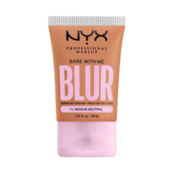 Foundation - NYX Professional Makeup - Bare With Me - MEDIUM NEUTRAL - Vegansk - 12h fuktgivande