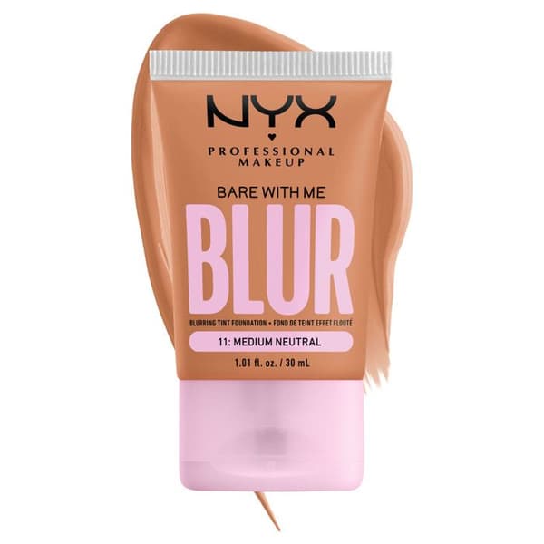 Foundation - NYX Professional Makeup - Bare With Me - MEDIUM NEUTRAL - Vegansk - 12h fuktgivande