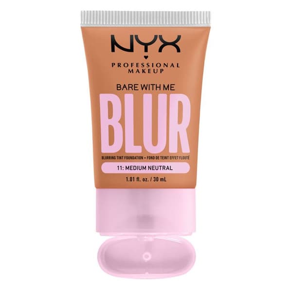 Foundation - NYX Professional Makeup - Bare With Me - MEDIUM NEUTRAL - Vegansk - 12h fuktgivande