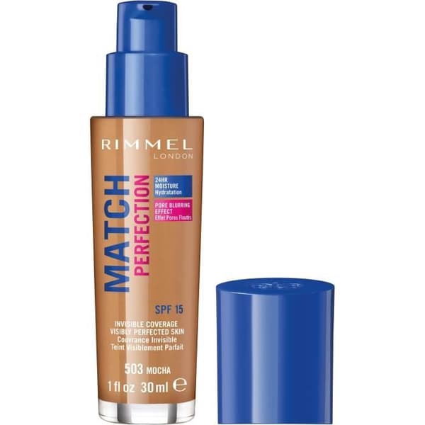 RIMMEL Nu Protege Match Perfection Foundation - 503 mocka - 30 ml