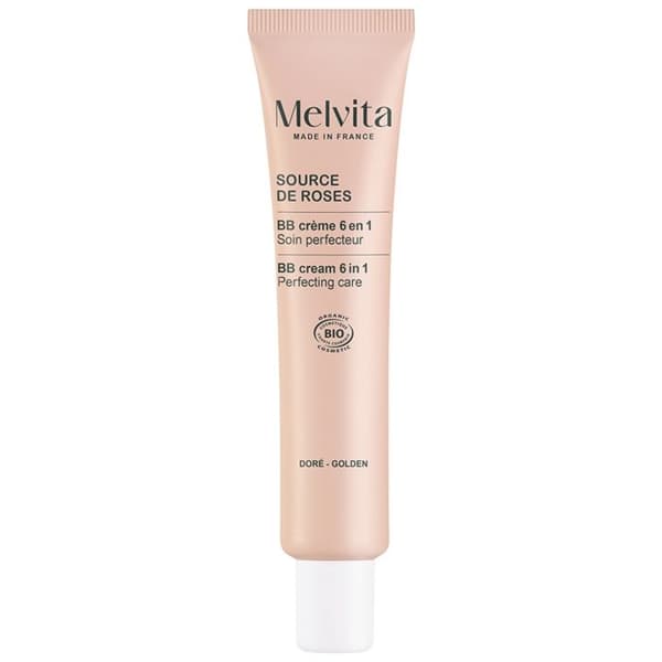 Foundations - Melvita - Source de Roses BB Cream Gold - 40Ml - All skin types - Gold