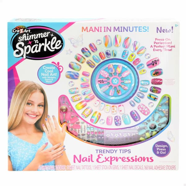 Nageldesignset Cra-Z-Art (4 antal)