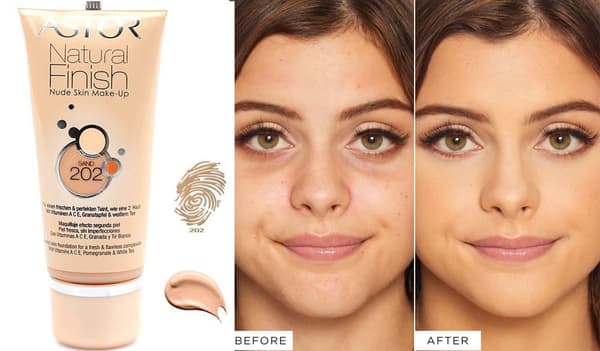 Astor Natural Finish Nude Skin Makeup FOUNDATION-Sand