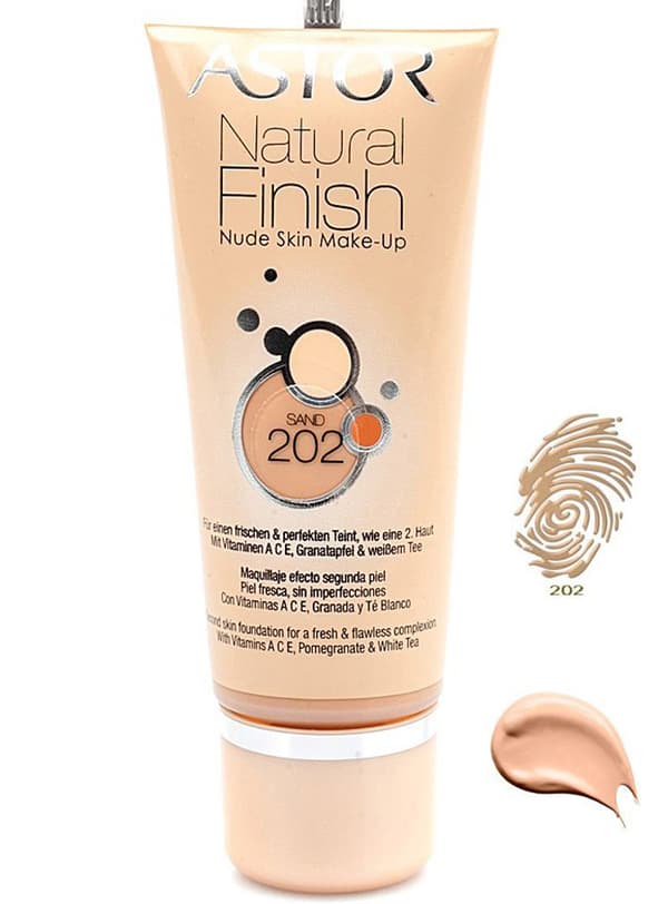 Astor Natural Finish Nude Skin Makeup FOUNDATION-Sand