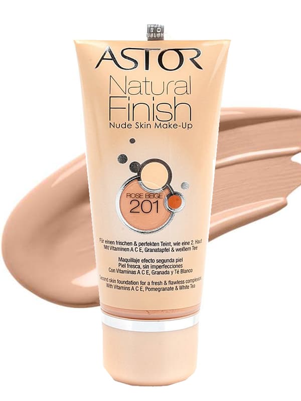 Astor Natural Finish Nude Skin Makeup FOUNDATION-Rose Beige