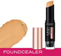 Miniatyrbild 1 av 4: Bourjois Fabulous 24h 2-in-1 Foundation & Concealer Stick with Blender-Beige