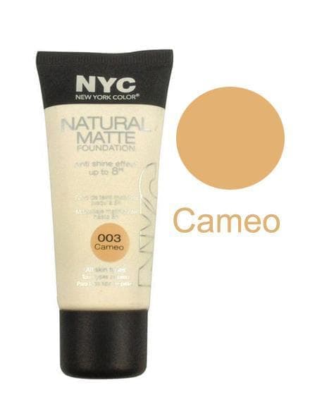 NYC Natural Matte Anti Shine Foundation-Cameo
