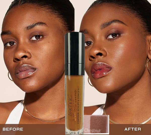Technic 3-in-1 Canvas Full Coverage Concealer-Chestnut