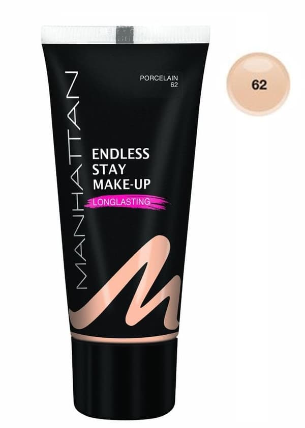 Manhattan Endless Stay Make-Up Foundation - 62 Porcelain