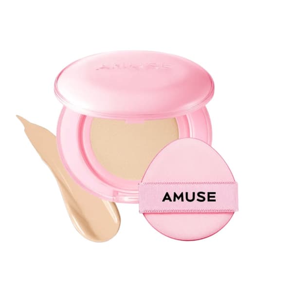 AMUSE Dew Power Vegan Cushion SPF 50+ PA++++ #1.5 Natural 15 g - cushion foundation