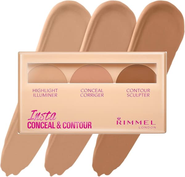 Rimmel Insta Conceal & Contour Palette - Medium