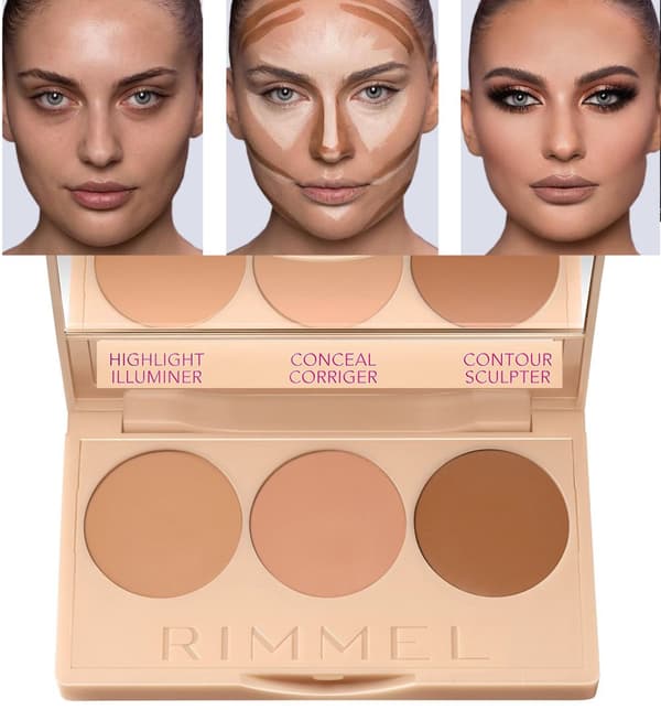 Rimmel Insta Conceal & Contour Palette - Medium