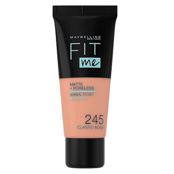 Maybelline Fit Me Matte + Poreless Foundation 245 Soft Tan