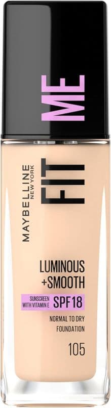 Maybelline Fit Me Luminous + Smooth Foundation 105 Natural Ivory