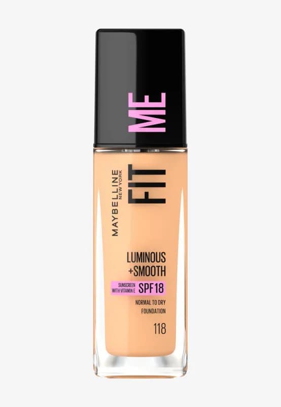 Maybelline Fit Me Luminous + Smooth Foundation 118 Light Beige