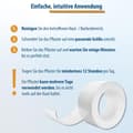 Miniatyrbillede 3 af 6: INF Ar Tape - Silikone Ar Ark Mat transparent farve0 1 m