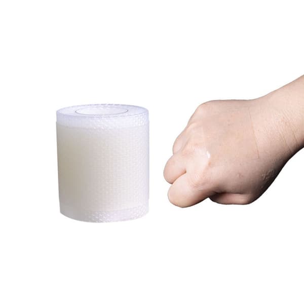 INF Ärrtejp - Silikonärrark Glansig transparent färg 1.5m