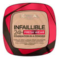 Miniatyrbild 1 av 3: Kompakt Make Up L'Oreal Make Up Infallible Fresh Wear 24 timmar 130 (9 g)