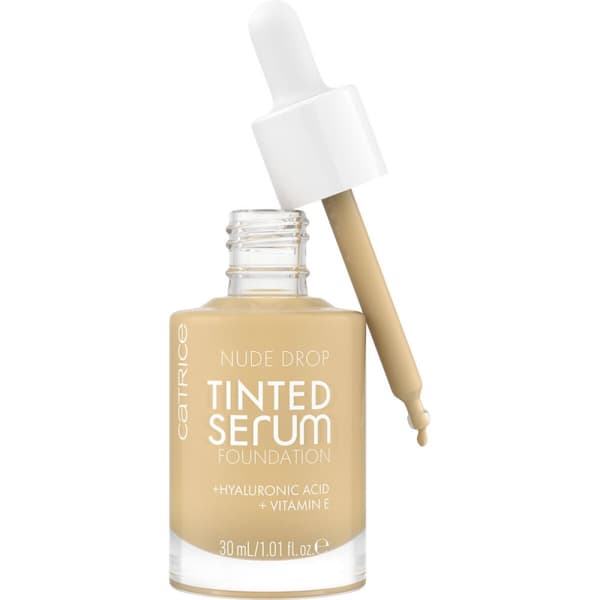 Flytande makeupbas Catrice Nude Drop Nº 020W 30 ml