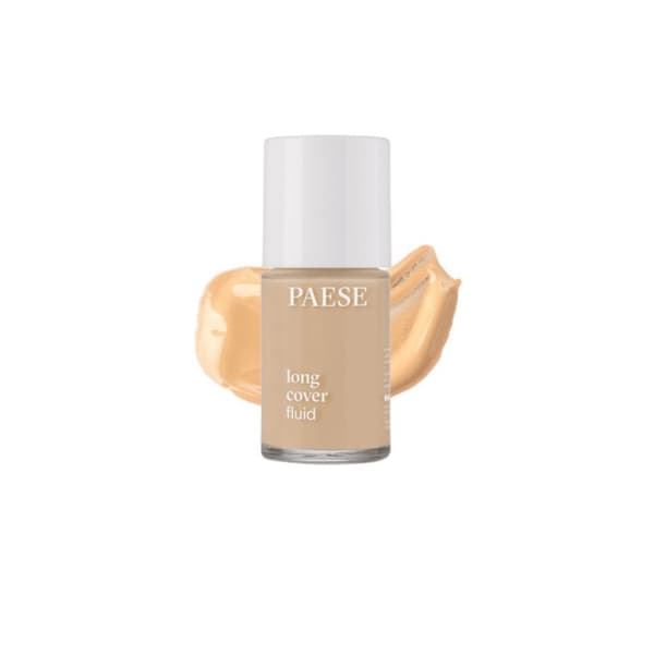 Paese Long Cover Fluid långvarig foundation 1,75 Sandbeige, 30 ml
