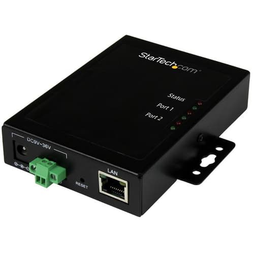 2 PORT SERIAL DEVICE SERVER -/MOUNTABLE AND METAL SERIAL-TO-IP Sort