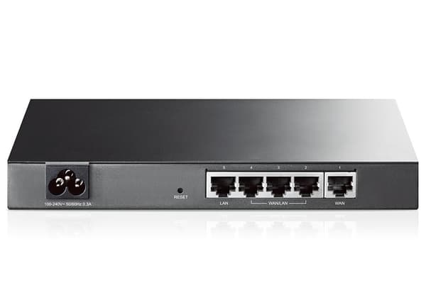 TL-R470T+V4.0 5-PORT-MULTI-WAN/RTR F SMALL BUEROS UNDTERNETCAFE