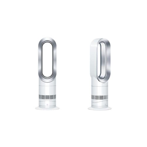 Dyson Hot+Cool Jet Focus AM09 - bladlös värmefläkt Nickel, Vit
