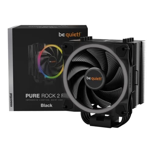 be quiet! Pure Rock 2 FX - processorkylare Svart