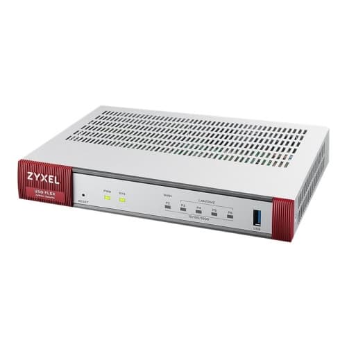 Zyxel ZyWALL USG FLEX 50 - firewall - 350 Mbps, VPN, rekommenderas för högst 10 användare - molnhanterad