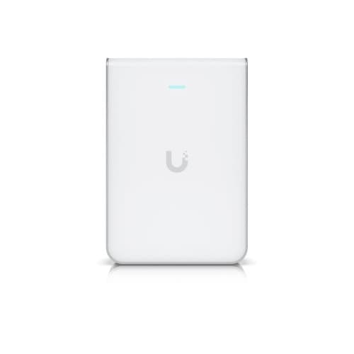 Ubiquiti UniFi U7 Pro Wall - trådlös åtkomstpunkt - Wi-Fi 7 Vit