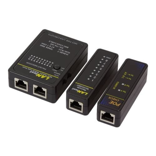 LogiLink Network cable tester with PoE finder - nätverkstestsats