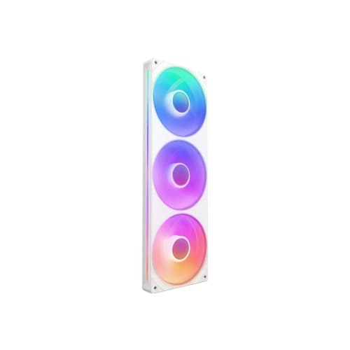 NZXT F Series F360 RGB Core - fläktenhet med enkel ram Vit