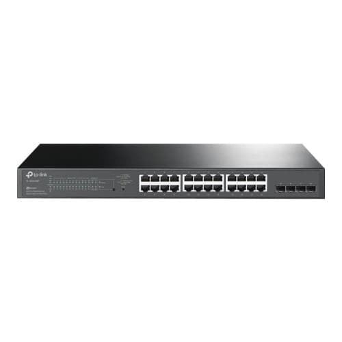TP-Link JetStream TL-SG2428P - switch - 24 portar - smart - rackmonterbar