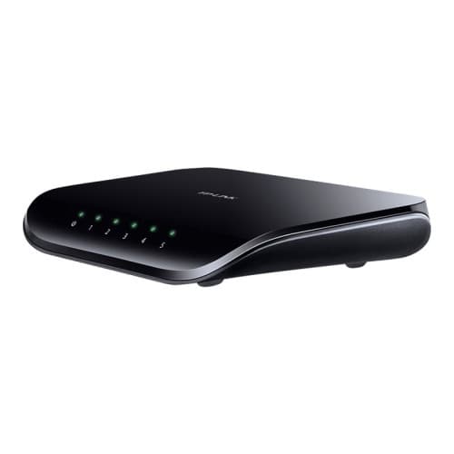 TP-Link TL-SG1005D 5-Port Gigabit Desktop Switch - switch - 5 portar Svart