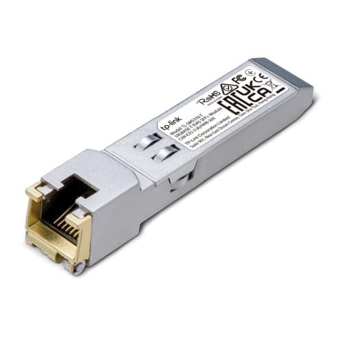 TP-Link TL-SM5310-T V1 - SFP+ sändar/mottagarmodul - 100Mb LAN, 1GbE, 10GbE, 5GbE, 2.5GbE
