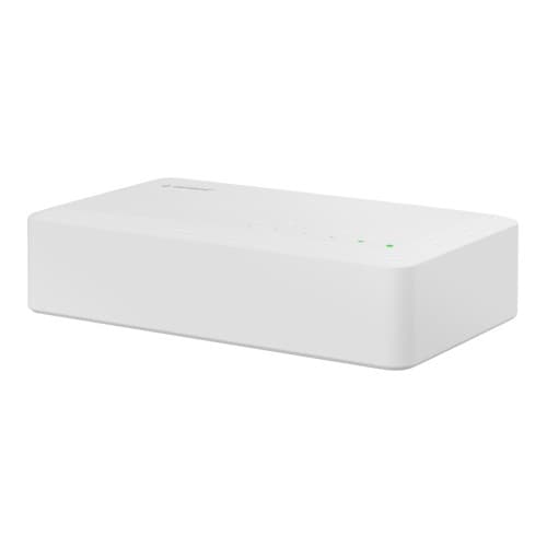 Gembird NSW-G5-01 - switch - 5 portar Vit