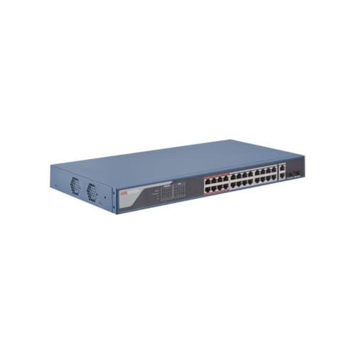 Hikvision Pro Series DS-3E1326P-EI - switch - 24 portar - smart