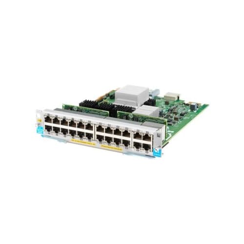 HPE - expansionsmodul - Gigabit Ethernet (PoE+) x 20 + 1/2.5/5/10GBase-T (PoE+) x 4