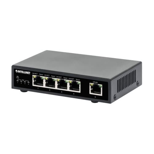 Intellinet - switch - 5 portar Svart