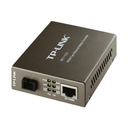 TP-Link MC111CS - fibermediekonverterare - 10Mb LAN, 100Mb LAN
