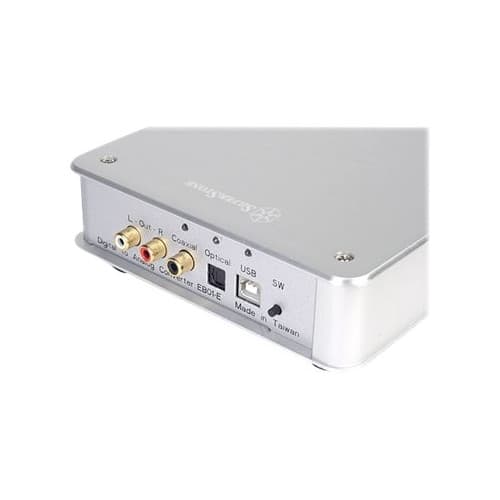 SilverStone Ensemble EB01-E - konvertering av ljud digitalt till analogt
