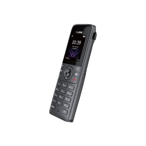 Yealink W73P - trådlös VoIP-telefon med nummerpresentation - 3-riktad samtalsförmåg Grå