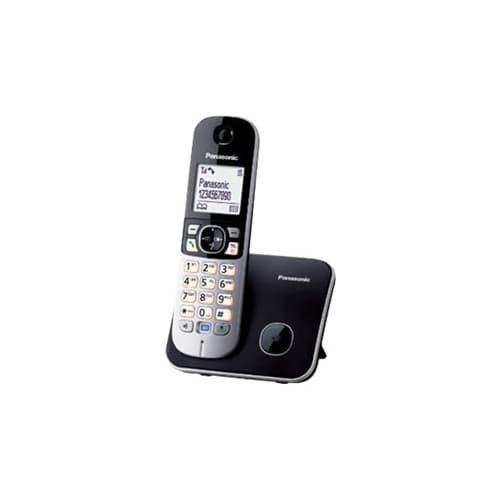 Panasonic KX-TG6811FXB - trådlös telefon med nummerpresentation Svart