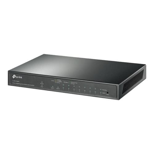 TP-Link TL-SG1210MPE V2 - switch - 10 portar - smart Svart