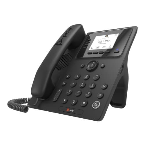 Poly CCX 350 for Microsoft Teams - VoIP-telefon Svart