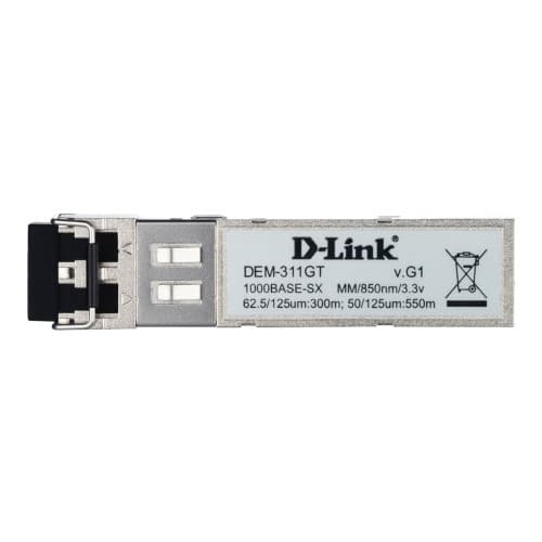 D-Link DEM 311GT - SFP-sändar/mottagarmodul (mini-GBIC) - 1GbE